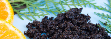 Кофейный скраб для тела с эфирным маслом мандарина Riche Coffee Body Scrub: Mandarin