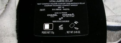 Chanel Vitalumiere Éclat comfort radiance compact makeup spf 10 - компактный тональный крем