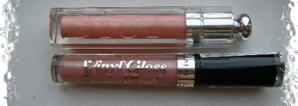 Rimmel Vinyl Gloss Voluptuously Shiny Lipgloss  (тон 120) - или может ли масс заменить люкс?