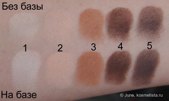 Палетка теней для глаз Make-up Atelier Paris Palette T22 marron naturel. Взгляд непрофессионала