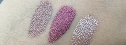 Жидкие тени для век LuxVisage Metal hype тон 8, 12, 13