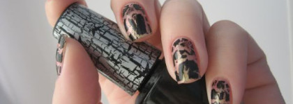 O.P.I.  Black Shatter