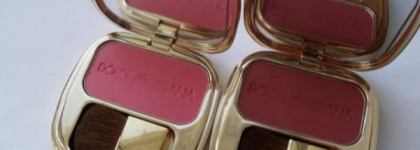 Румяна Dolce & Gabbana The Blush Luminous Cheek Colour:  № 40 Provocative & № 38 Mauve Diamond