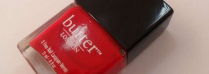 Butter London " Pillar box red"