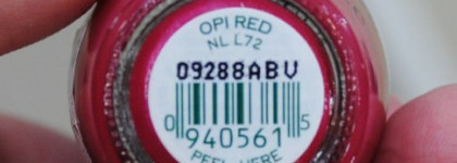 Еще один красный - OPI red