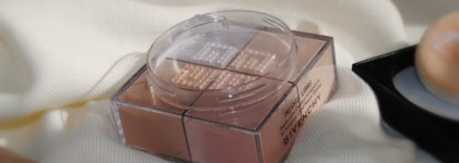 Тональный крем от Chanel, рассыпчатая пудра от Givenchy и хайлайтер от YSL