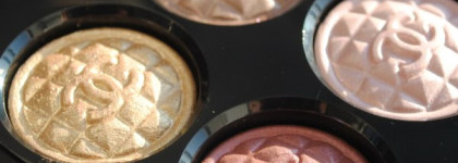 Chanel Quadra Eye Shadow - Harmonie Du Soir - тени из Рождественской коллекции Chanel