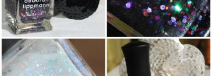 Два лака от Deborah Lippmann - Let's Go Crazy и Glitter in the Air