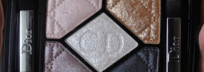 Пятицветная лимитированная палетка теней из Рождественской коллекции Dior - Dior 5 Couleurs Colour Eyeshadow Palette 644 Golden Snow