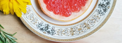 Освежающий десерт Grapefruit Sorbet Edgardio Chilini