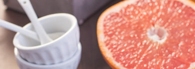 Освежающий десерт Grapefruit Sorbet Edgardio Chilini