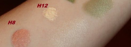 Ода кремовым теням  Shiseido Hydro-Powder Eye Shadow  Часть 2. В обзоре H7, H8, H12