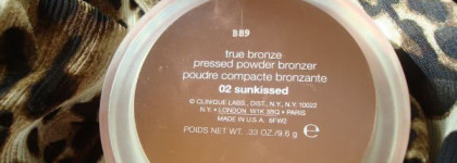 Clinique True Bronze Pressed Powder Bronzer № 2 sunkissed (добавила фото)