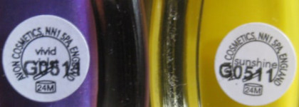 Беспроигрышная лотерея или лаки Vivid Violet, Sunshine от Avon