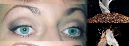 Мои малявочки Clinique Colour Surge Eye Shadow DUO Like Mink,  Lancome color design Sensational Effects Eye