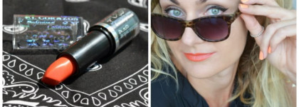 Мой пин-ап образ с помадой El Corazon Professional Collection Lipstick # 217