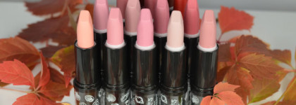 Новинка! EL Corazon  EL Corazon Matte Mineral Lipstick # 601-713  Свотчи всех оттенков