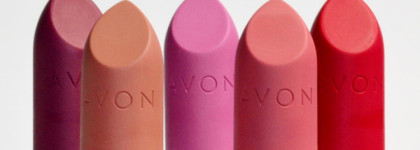 Avon  Perfectly Matte Lipstick  au naturale, Pure pink, Ideal lilac, Ruby kiss, Berry blast