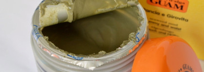 Fanghi d'Alga Guam Pancia e Girovita Грязевая маска из морских водорослей Guam для живота и талии