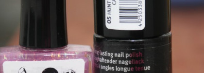 Укрощение-украшение черного лака. Essence и Aurelia