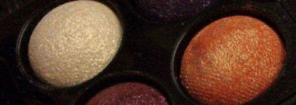 Золотистый макияж с помощью Nouba Quattro № 621