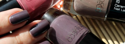 Фиолетовый омут, лак Artdeco Ceramic Nail Lacquer № 49 Sooty violet