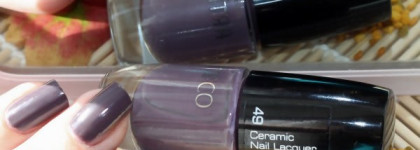 Фиолетовый омут, лак Artdeco Ceramic Nail Lacquer № 49 Sooty violet