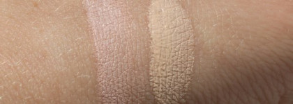 Сравнение YSL Touche Eclat Radiant Touch 02 и Artdeco Perfect Teint Illuminator 01