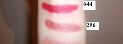 Мое роскошное трио : Rouge Dior Haute Couleur Lipsticks 264,296 и 644