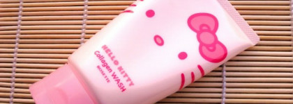 Rosette Hello Kitty Collagen Wash  умываемся кошко-пенкой