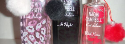 Мои любимые кошечки,  - Naomi Campbell  star parfums – Cat Deluxe, Cat Deluxe At Night, Cat Deluxe With Kisses!
