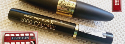Мои "британки американского происхождения". Туши для ресниц Max Factor: двоечница и отличница