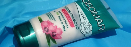 Привет из Италии. Geomar Delicate Creamy Scrub with White Pumice and Organic Altea Flower