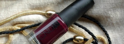 Самый любимый цвет. Не самый любимый лак. CND Dark ruby #540