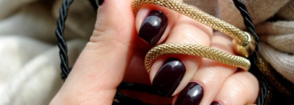 Самый любимый цвет. Не самый любимый лак. CND Dark ruby #540