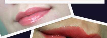 Oh, my God! It's perfect! Yves Saint Laurent Rouge Pur Couture Vernis a Levres Glossy Stain(12 Corail fauve и 15 Rose vinyl)