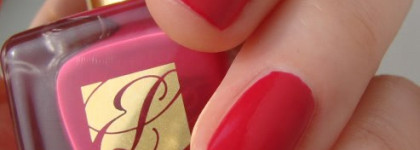 Estee Lauder Pure Color #17 Fuchsia Flame и OPI Miami Beet Nlb78