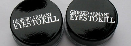 Тени Giorgio Armani Eyes to Kill Intense 33 scarab violetta и 34 blue beetle