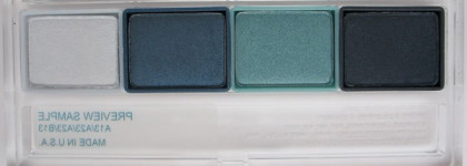 Тени Pure Color Eyeshadow Duo Clouds (Estee Lauder), All About Shadow Quad (Galaxy) Clinique, Duo Eyeshadow, (Vent Glacé) Nars