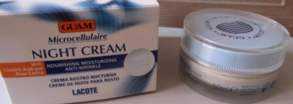 Guam. Microcellulaire Night Cream Nourishing moisturizing anti-wrinkle