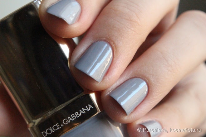 Dolce&Gabbana Intense Nail Laquer 712 Tahitian Grey & 716 Jaipur Blue