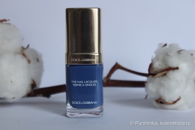 Dolce&Gabbana Intense Nail Laquer 712 Tahitian Grey & 716 Jaipur Blue
