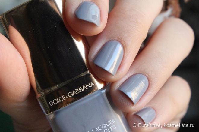 Dolce&Gabbana Intense Nail Laquer 712 Tahitian Grey & 716 Jaipur Blue
