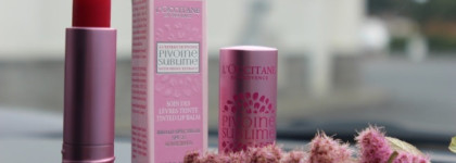 L'Occitane Pivoine Sublime Tinted Lip Balm Rose Nude или пионы в деле