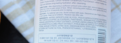 It's Skin The Fresh Grapefruit Plop Cleansing Water