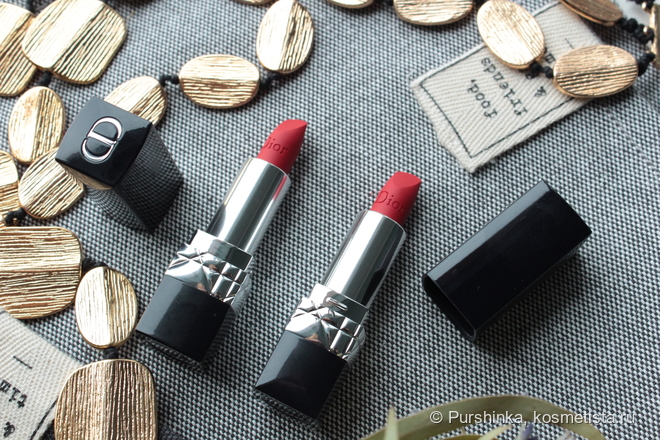 Dior Rouge Dior Couture Colour Lipstick 999 Matte