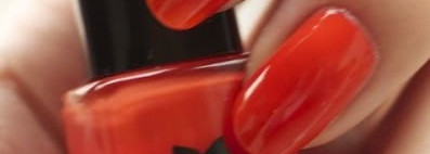 Лаки, которые заставляют меня улыбаться: Летуаль "miss orange" и Gosh "lavender love"