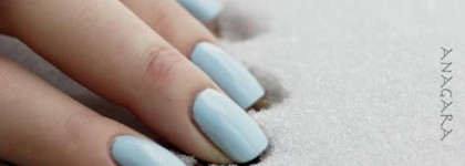 Зима-холода и совсем не грязно-серое настроение. Nubar «baby blue» #252