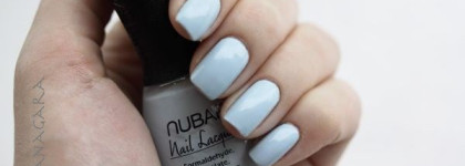 Зима-холода и совсем не грязно-серое настроение. Nubar «baby blue» #252