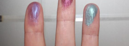 Прощание славянки (тени, свотчи, фото)